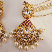 Pachi Kundan Earrings sahara's