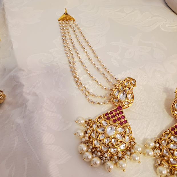 Pachi Kundan Earrings sahara's