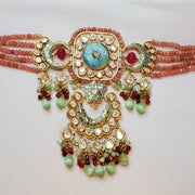 Multi Color Kundan Necklace